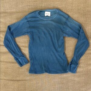 Rudy jude thermal shirt
Size medium
Color cornflower blue